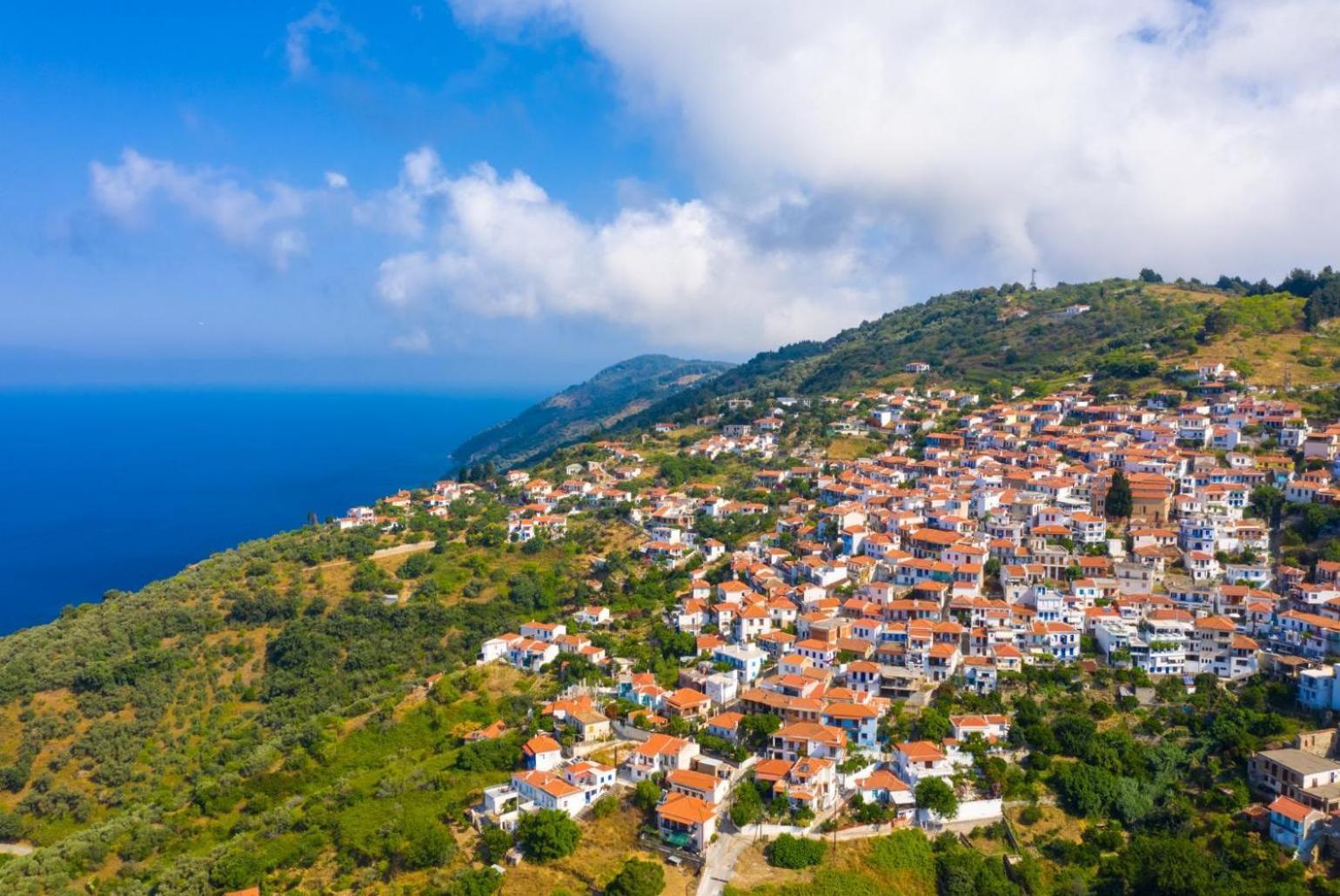 Villa Katerina Panormos  エクステリア 写真