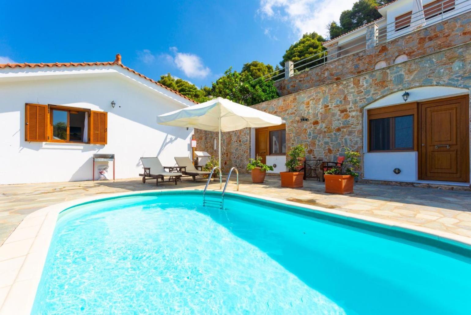 Villa Katerina Panormos  エクステリア 写真