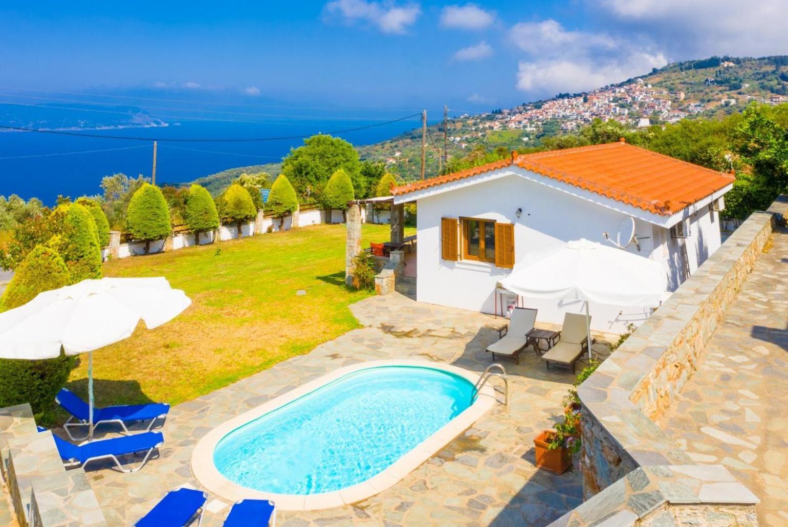 Villa Katerina Panormos  エクステリア 写真