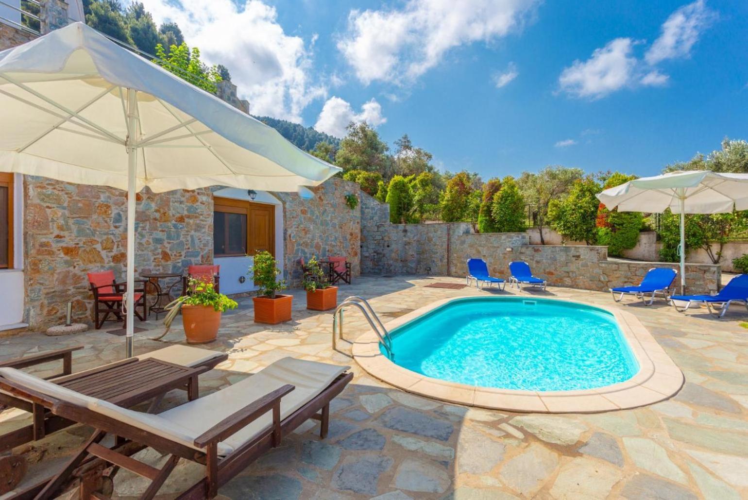 Villa Katerina Panormos  エクステリア 写真